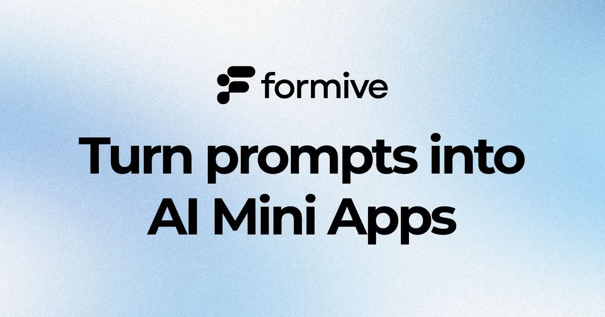 Formive website preview